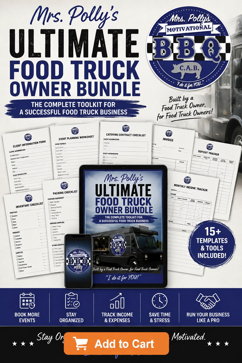 Mrs. Polly’s Ultimate Food Truck Owner Bundle